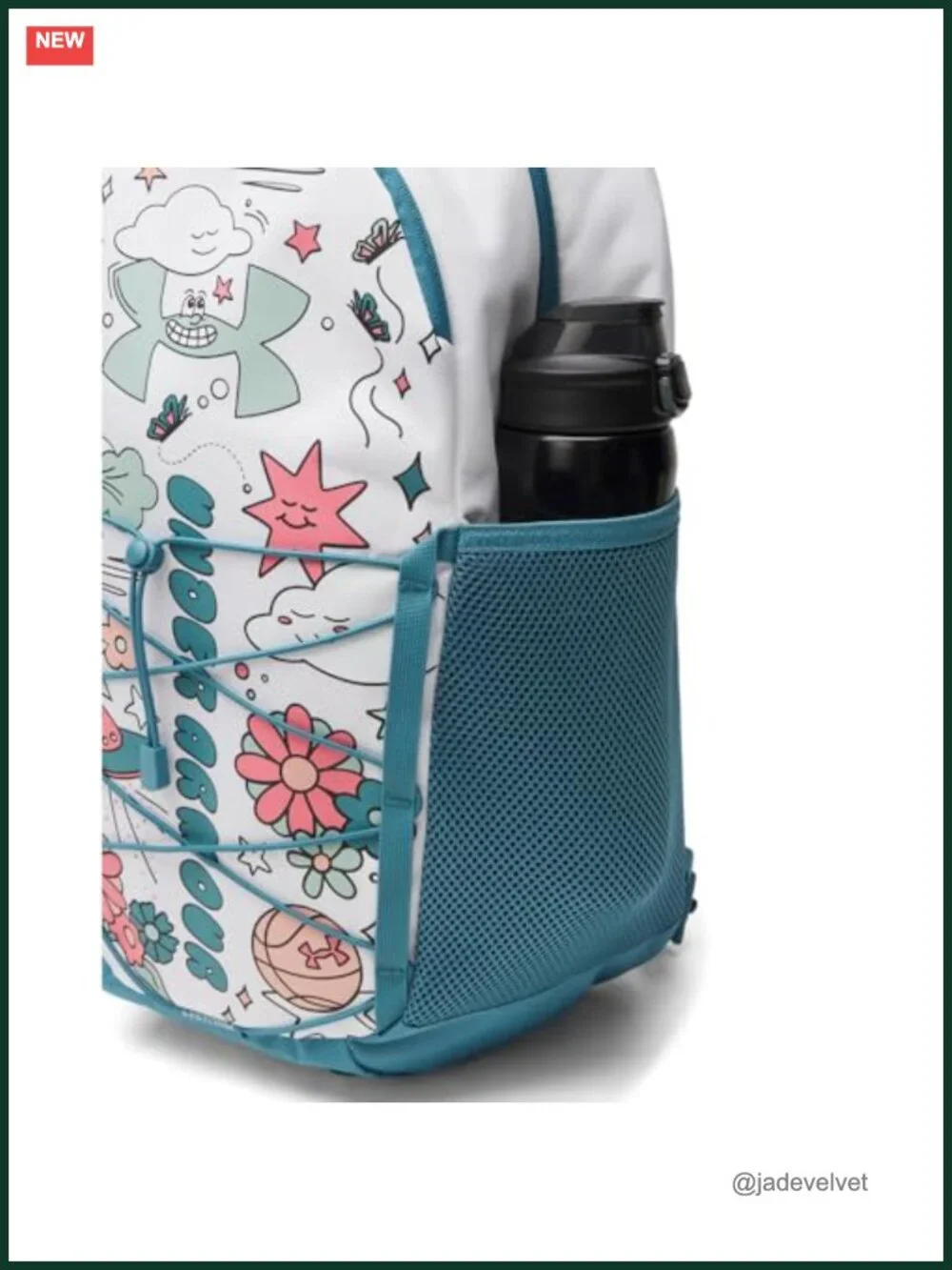 Unisex Hustle Sport 6.0 Backpack with Laptop Sleeve, Water-Resistant, 26L